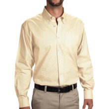 84%OFF メンズカジュアルシャツ McILHENNYドライグッズバーズアイドレスシャツ - 長袖（男性とビッグ男性用） McILHENNY Dry Goods Birdseye Dress Shirt - Long Sleeve (For Men and Big Men)画像